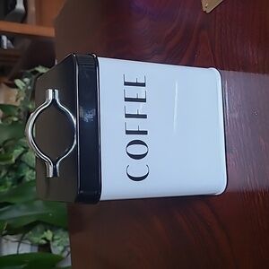 Coffee Canister Tin